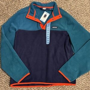Lands End men’s / women’s Large fleece pullover